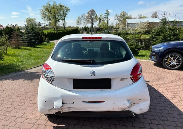 Peugeot 208 cena 23200 przebieg: 211734, rok produkcji 2015 z Ryki małe 631